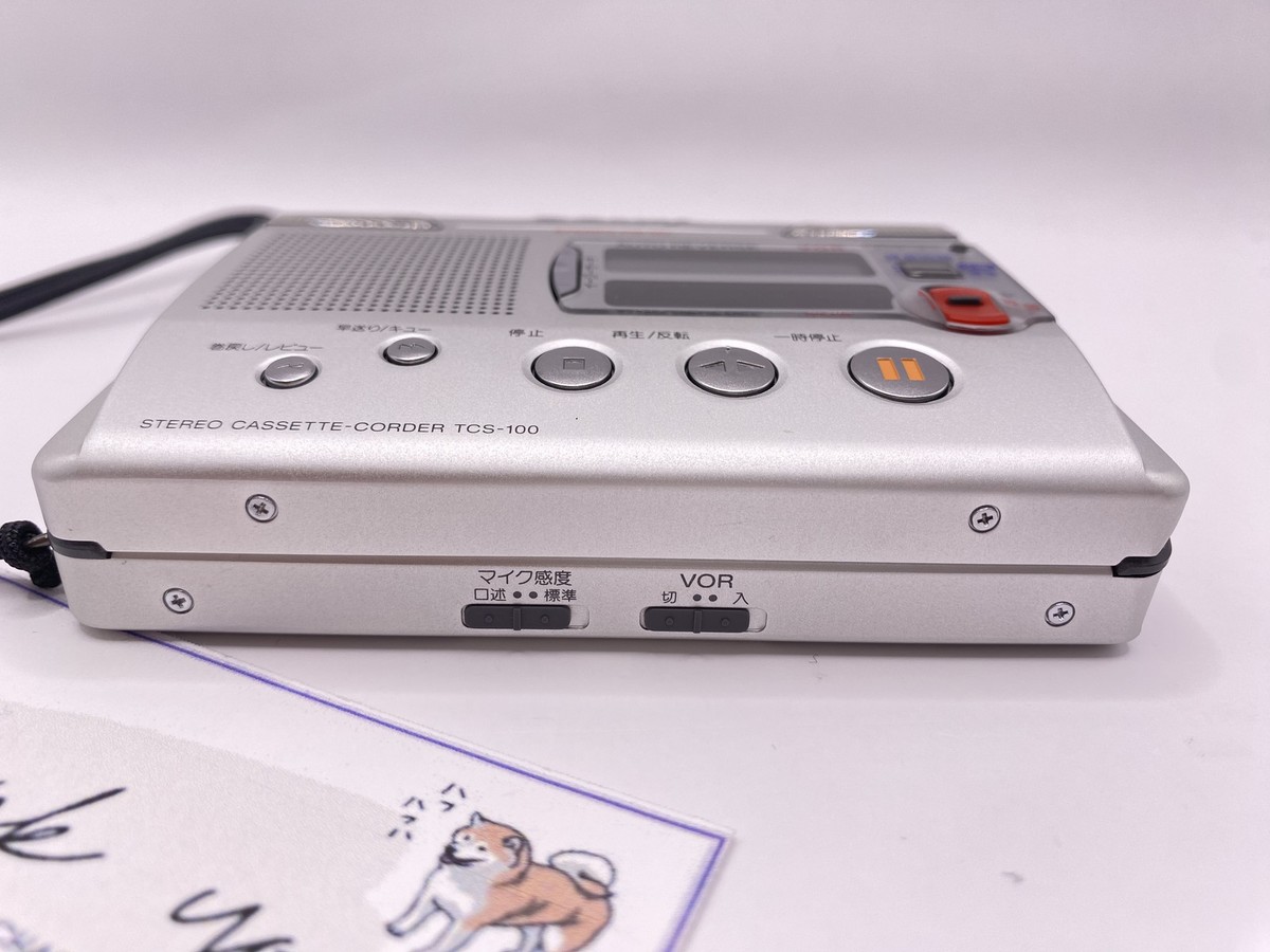 SONY TCS-100 WALKMAN stereo cassette recorder overhauled Fully
