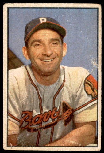 Sid Gordon #5 1953 Bowman Color card