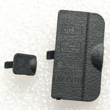 1 Set For Nikon D90 Digital Camera USB/HDMI DC In/Video Out Rubber Door Cover