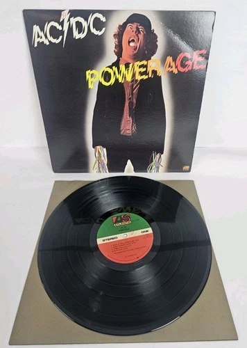 AC/DC POWERAGE - Vinyl LP - Atlantic - SD 19180 - 1978 Heavy Metal Vtg.