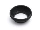 Vintage S&K 49mm Rubber Lens Hood 1-stage Collapsible Lens Hood Black - Japan