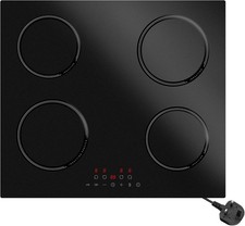 STARCHARTS Plug in Electric Induction Hob with Italian ILVA Glass, 13amp Plug