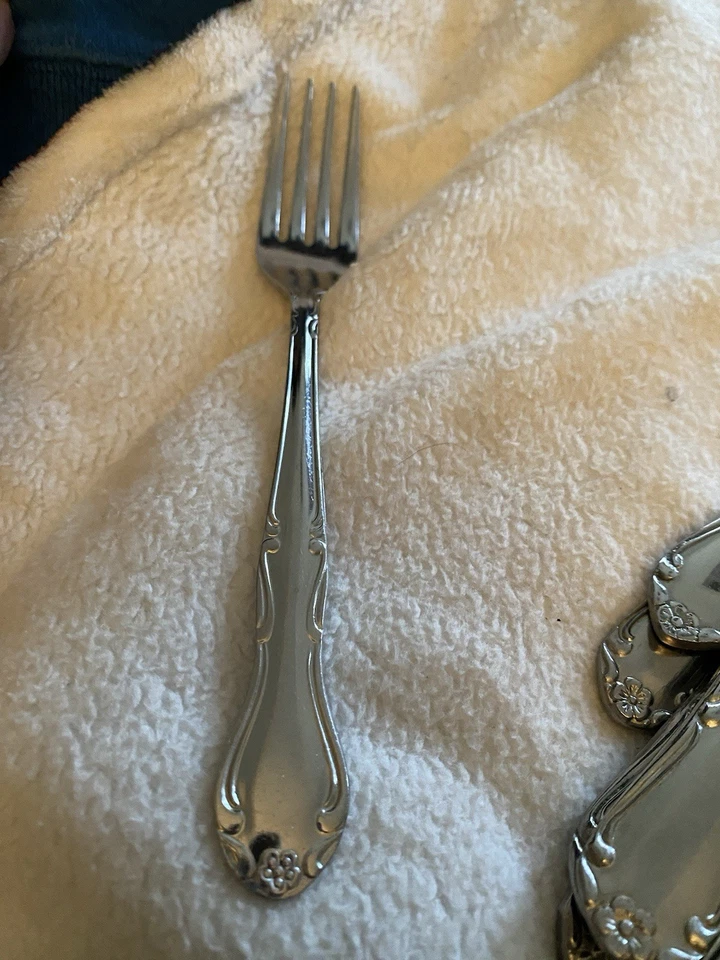 Столовые приборы Delco MELINDA из нержавеющей стали Япония. 144 шт. чайные ложки, вилки, ножи. - Изображение 4 из 4