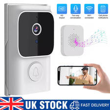 Smart Wireless WiFi Video Doorbell Phone Camera Door Bell Ring Intercom Security