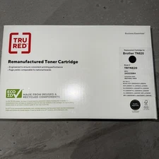 TRU RED For Brother TN820 Black Toner Cartridge. Sealed Bag. NEW. TRTN820