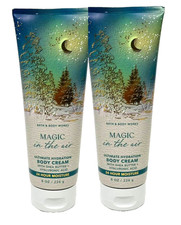 2 BATH BODY WORKS MAGIC IN THE AIR ULTIMATE HYDRATION BODY CREAM 8 OZ NEW