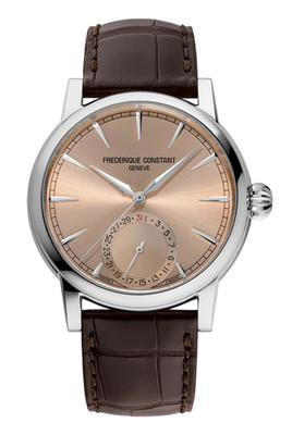 Frederique Constant Men's Date By Hand Automatic Brown Watch 40MM FC-706SAL3H6