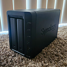 Synology DiskStation DS214+ 2-Bay NAS Hot Swap Gigabit USB 3.0 eSATA Black