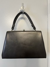Dover Vintage Dark Brown Handbag Made In USA Great Condition