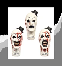 Mezco One:12 Terrifier: Art the Clown – THREE BLOODY HEAD SCULPTS 1/12 Scale