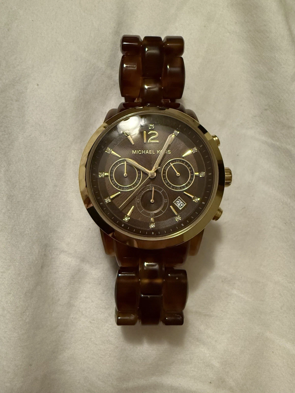 Orologio Donna Michael Kors MK Audrina Cronografo Glitz MK6237