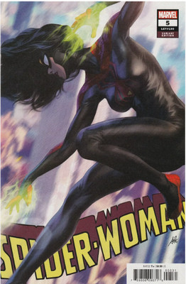 SPIDER-WOMAN #5 (LGY #100) (2020) ARTGERM BLACK COSTUME VARIANT