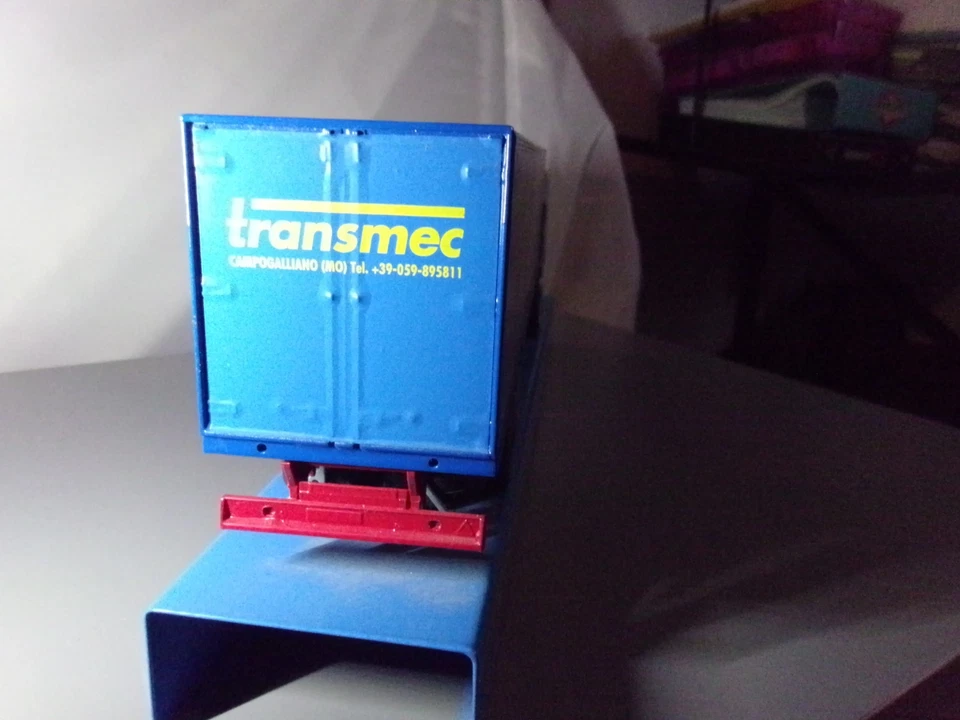OLD CARS. Iveco Turbostar tit "Transmec"  scala 1/43 made in Italy RARE PROMO - Immagine 4 di 4