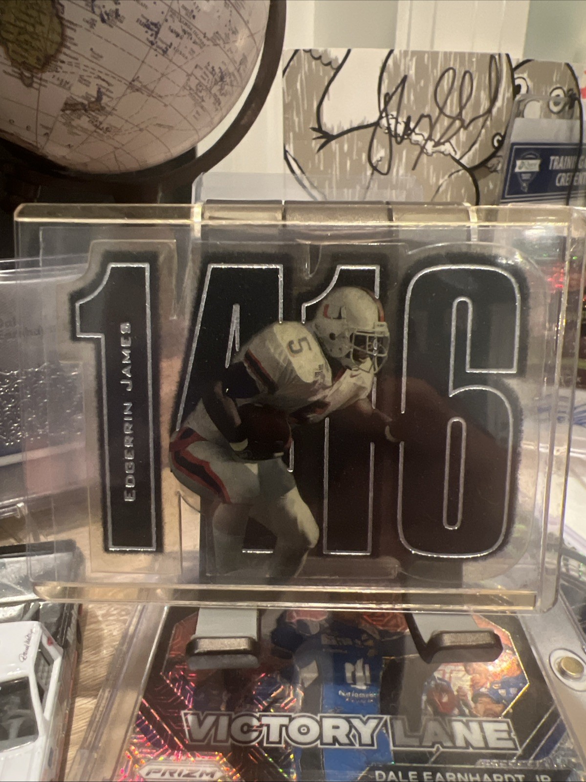 Edgerrin James Playoff Prestige Inside the Numbers #IN12 Base