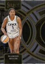 Diamond Miller 2024 Panini Select WNBA #169 Minnesota Lynx