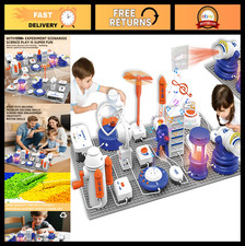 STEM Science Kit for Kids - 66 Pcs Electronics Circuit Parts, 1200 Projects, Ed