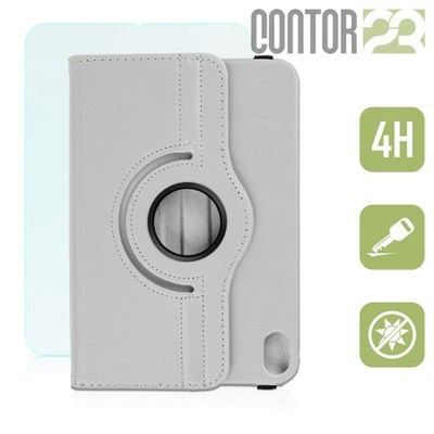 360° Schutzhülle Tasche +matte Folie WEIß 8.3'' Apple iPad Mini 6.Gen (2021)
