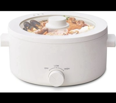 Olayks. Electric Hot Pot, 3L Portable Electric Pot with Ceramic Non-stick
