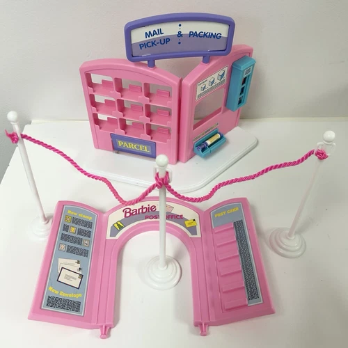 Barbie Post Office So Much To Do Playset Vintage Mailbox Mail Parts Replacement