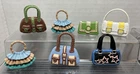 Vintage Barbie Doll My Scene Accessories Lot Heavy Plastic Purses Clutch