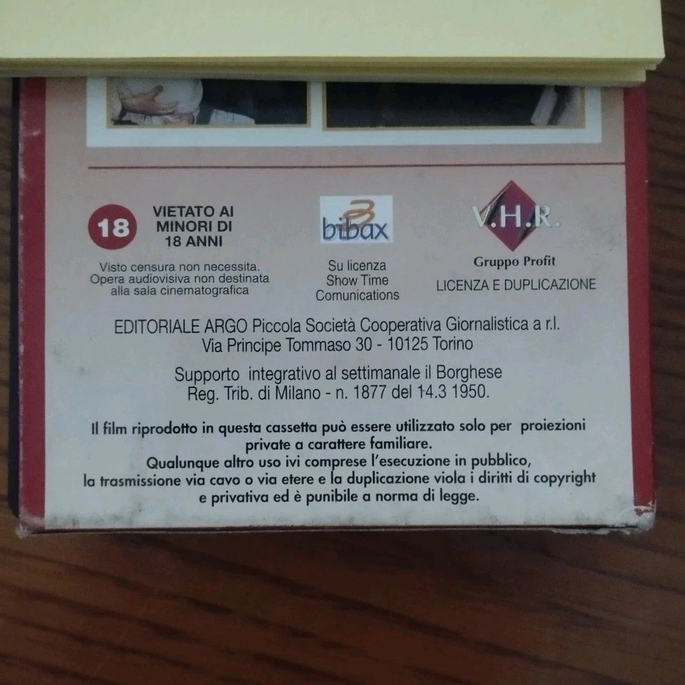 Cuore di pietra VHS Le Dive Dell'Hard - Luce Caponegro Selén - Immagine 4 di 4