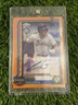2025 Topps Pro Debut  Theo Gillen Orange Chrome Refractor Auto #'d  /25 Rays