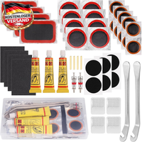 Hejo 48 StüCk Fahrrad Flickzeug Set, Reparaturset, Reifenreparaturset | FüR Fahr