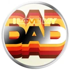 1 oz Silver Round Father's Day Ironman Heritage .999 Silver w/ Color Artwork