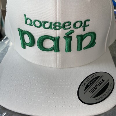 House of Pain Self Titled Logo Yupoong Snapback Danny Boy Green vs 