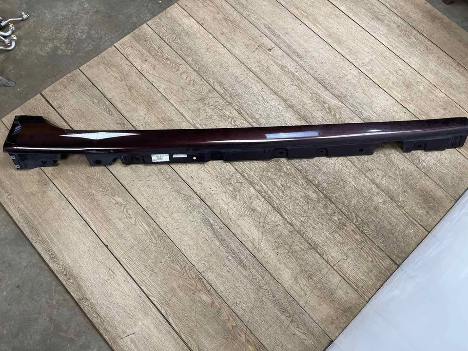 Fits 2010 - 2017 BMW 535I GT RH Passenger Rocker Moulding Panel Burgundy=B03 OEM - Image 2 of 4