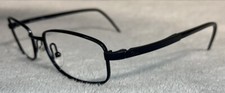 Vintage Christian Dior 3608 90V Slim Metal Black Eyeglasses Frames 50-16-135