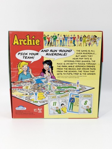 Archie Running Round Riverdale Juego de Mesa Outset Medios Nuevo Caja Abierta - Imagen 10 de 11