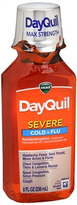 SM DayQuil Liq Severe Cold/Flu 8oz