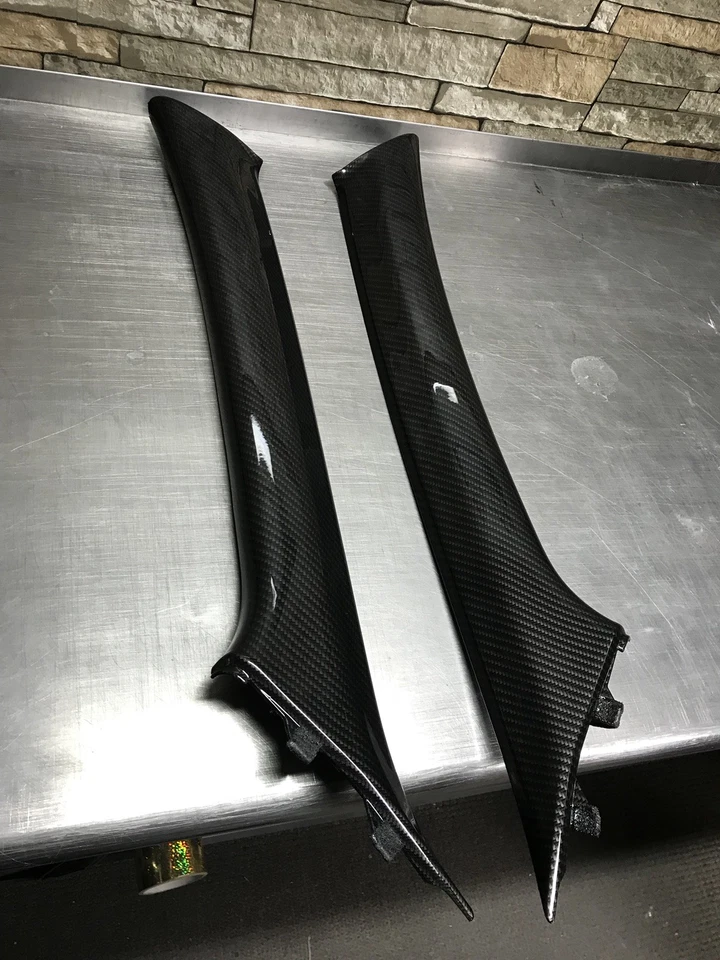 RSX A-Pillars Carbon Fiber Hydro Dip Type S Vtec K20 password - Image 2 of 4