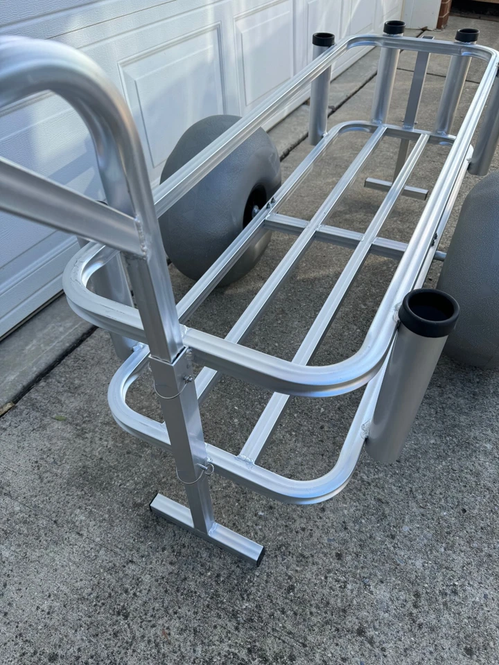 Carro de playa de pesca BEACH-WHEELS XL, NUEVO, con ruedas gris globo de 16"  Foto 3 de 4