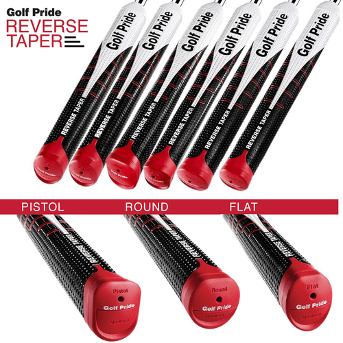 GOLF PRIDE 2025 REVERSE TAPER ROUND LARGE JUMBO PUTTER GRIFF + GRATIS GRIFFBAND - Bild 2 von 9