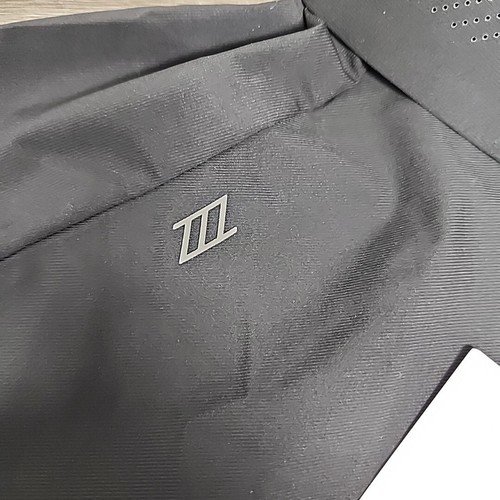 Zyia Polo Active Black Dress Shirt Sport Ventilation Collared XXL Golf Shirt NWT - Picture 4 of 9