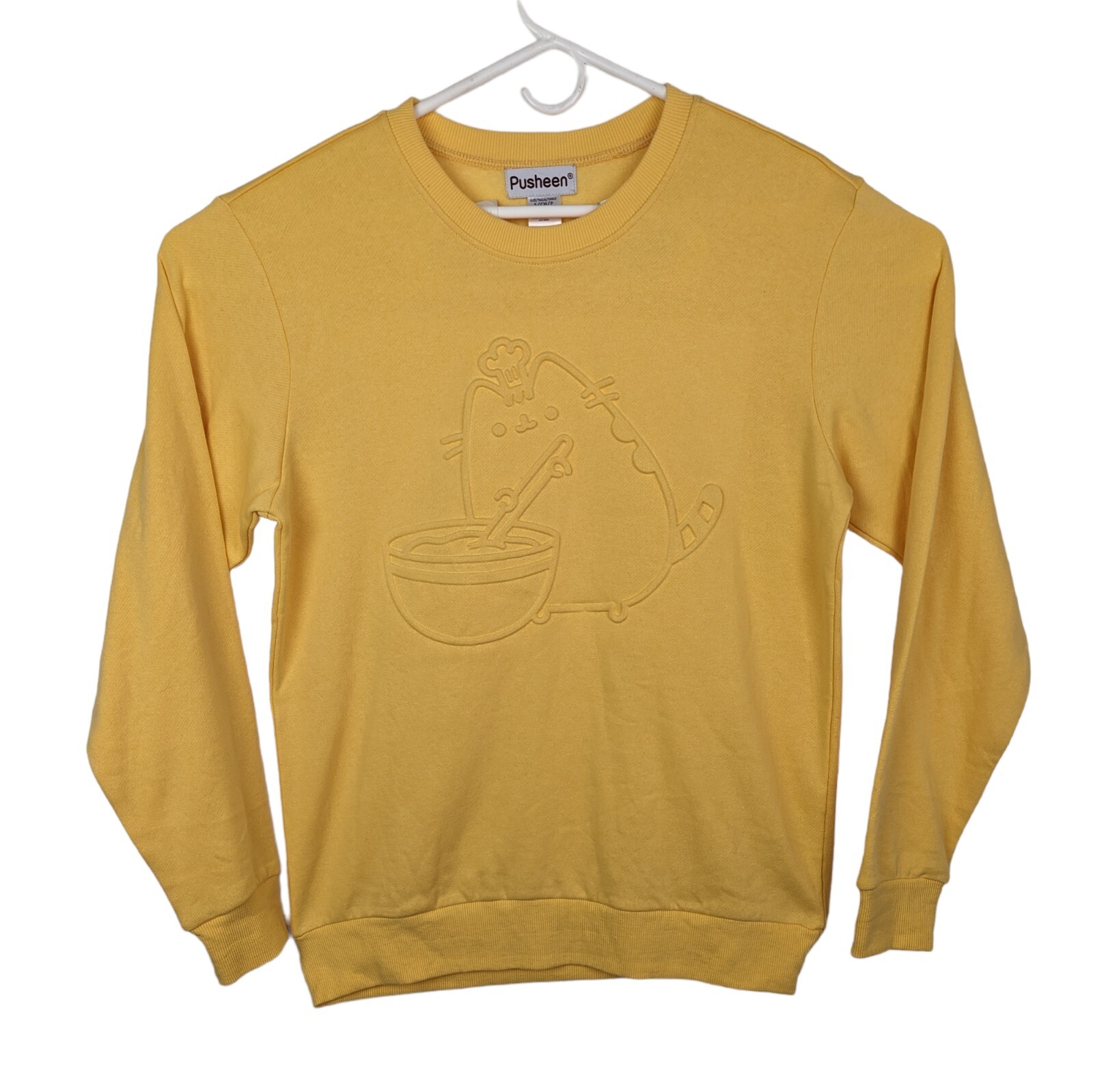 Pusheen Yellow Embossed Baking Cooking Foodie Cat Pul… Gem