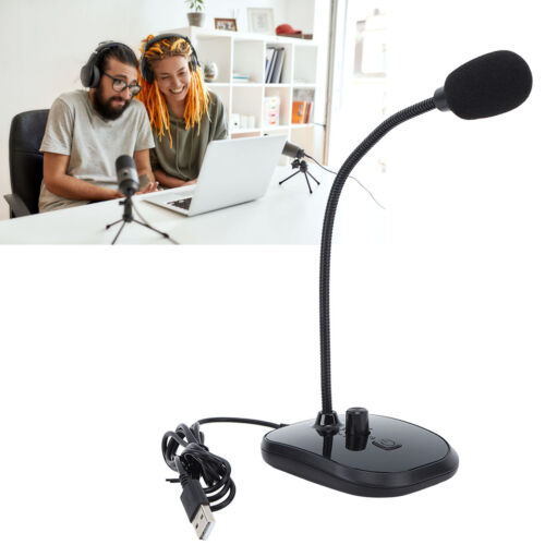 USB Conference Mic Real Time Monitor Versatile Plug And Play High Sensitivity - Afbeelding 1 van 12