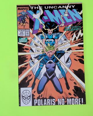 Uncanny X-Men #250 Vol. 1 1989 Marvel Comics 1st App MID GRADE L22-187