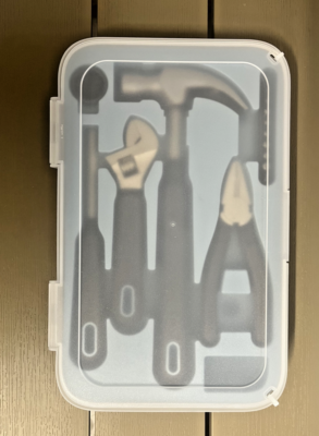 IKEA TRIXIG 15 Piece Tool Set, Screwdrivers, Spanner, Grip Hammer