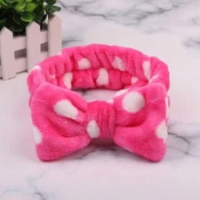 Headband Fleece Soft Makeup Cosmetic Facial Shower Spa Hair Band