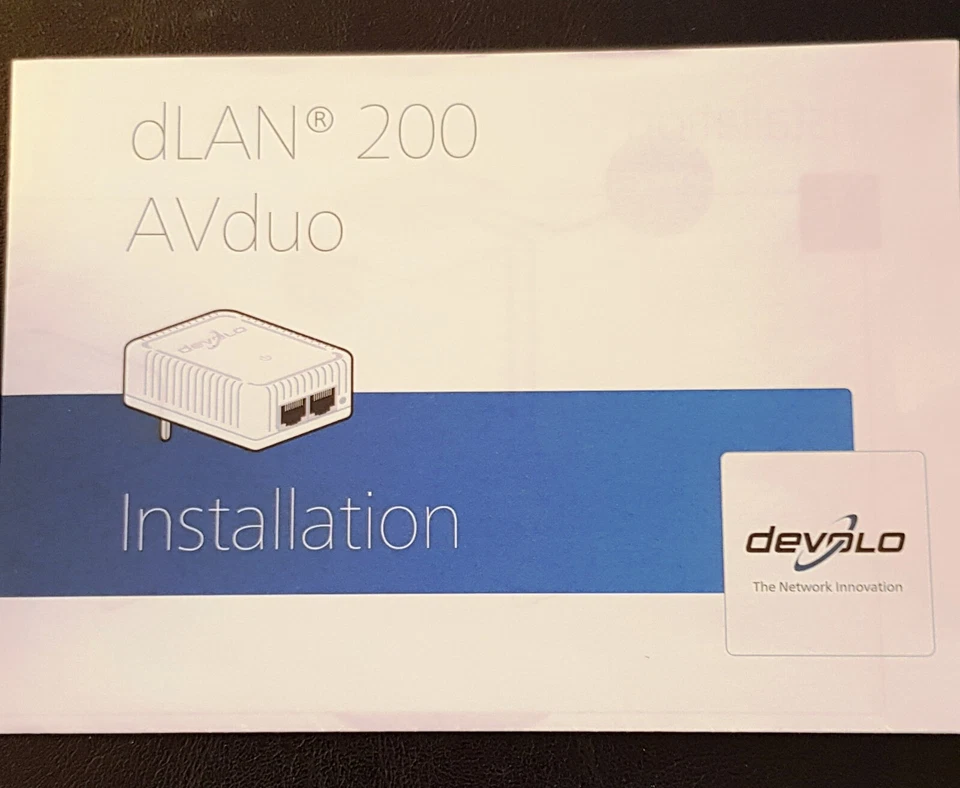 Devolo dLAN 200 AVduo MT2449 LAN Adapter Zustand: sehr gut - Bild 3 von 4