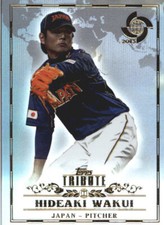 2013 Topps Tribute WBC #5 Hideaki Wakui - NM-MT