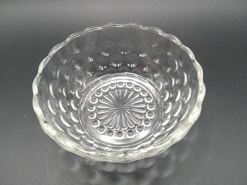 Vintage Anchor Hocking 4" Bubble Glass Bowl