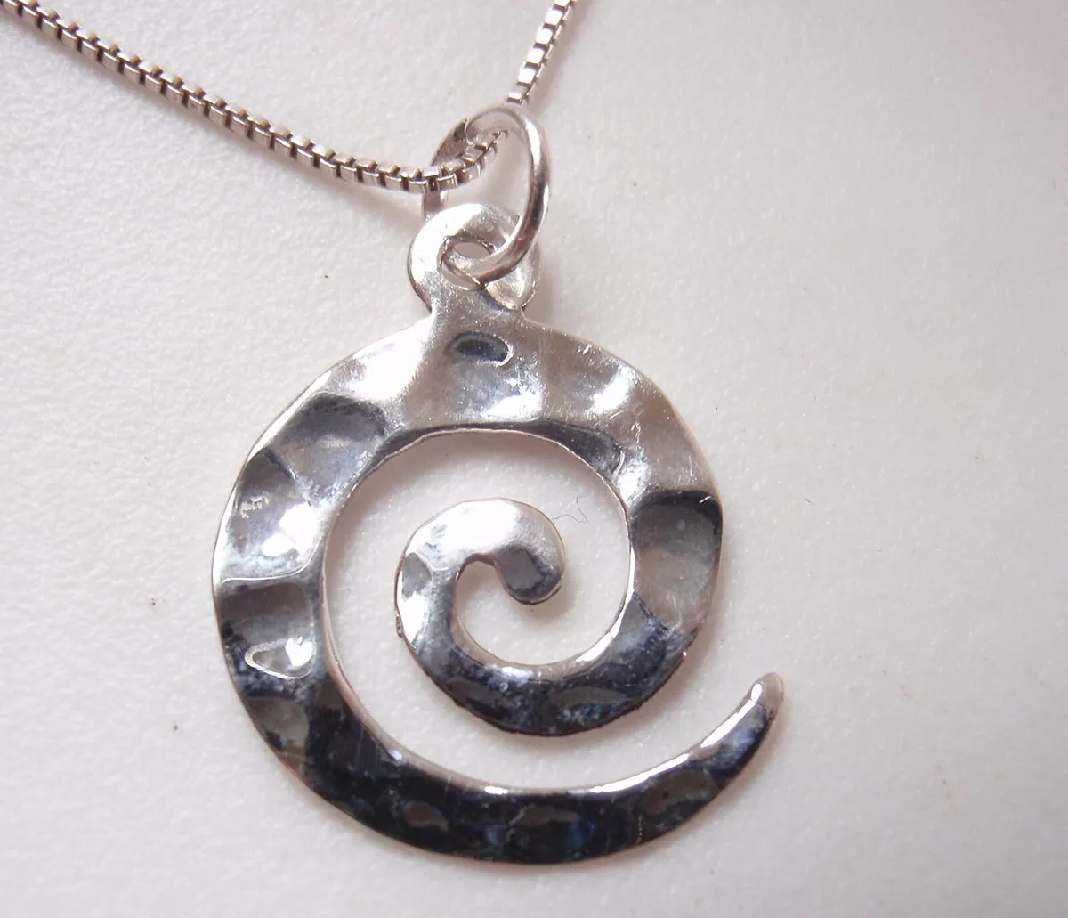 Small sterling silver deals necklace