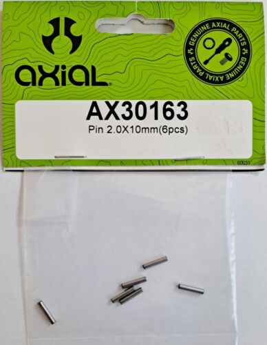 Open Bag Axial Pin 2.0 x 10 mm (6 pcs) #AX30163 - Picture 1 of 1