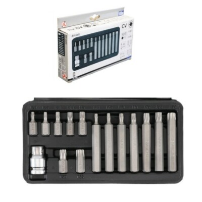 Jeu De 15 Embouts Torx 1/2 Pour Cliquet - BGS Technic - Neuf