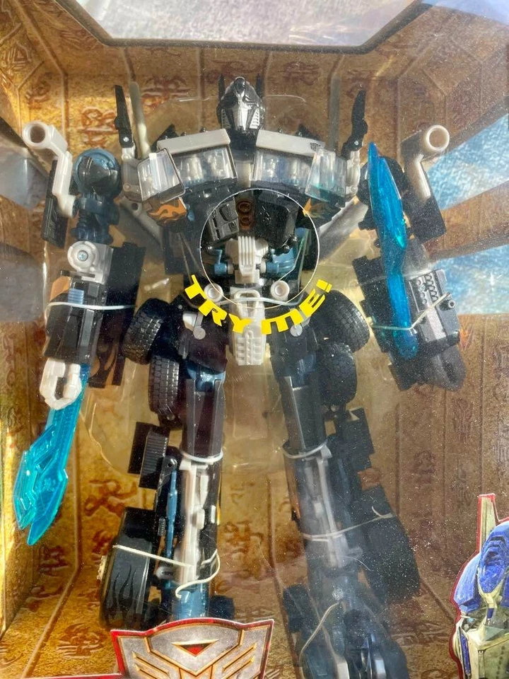 TRANSFORMERS Revenge ROTF OPTIMUS PRIME BLACK Color version Limited Model Figure - Image 3 of 4