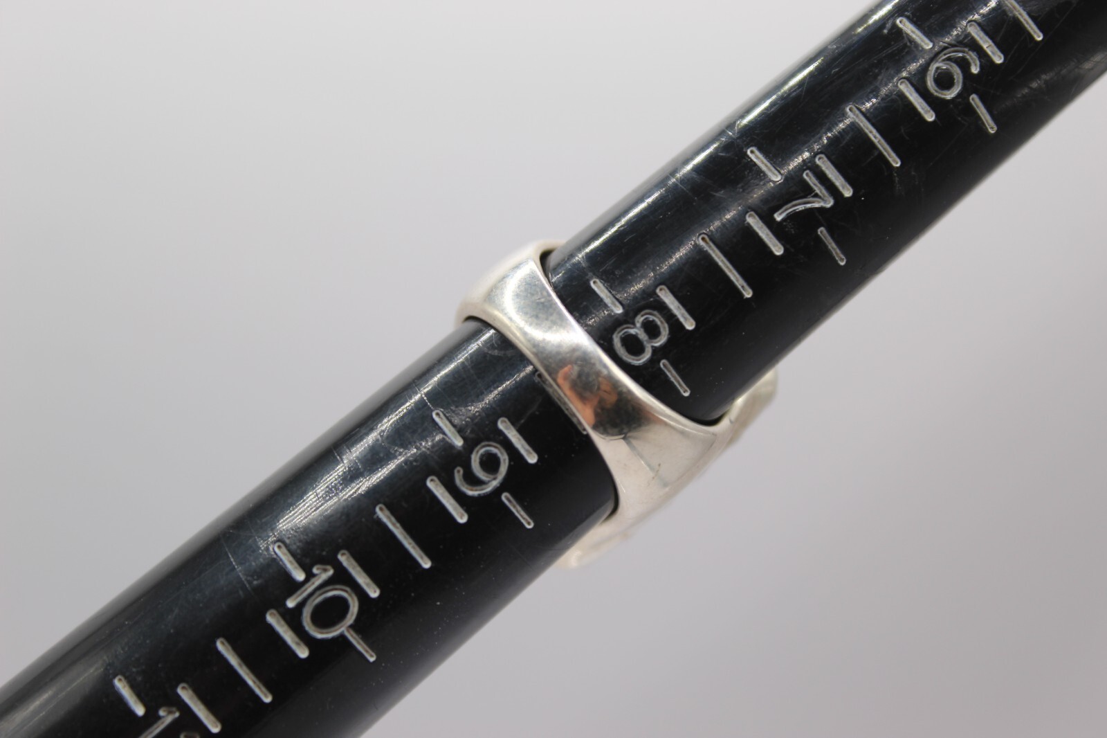 HTF Barce SS/Copper Rectangular Turquoise Ring Sz… - image 5